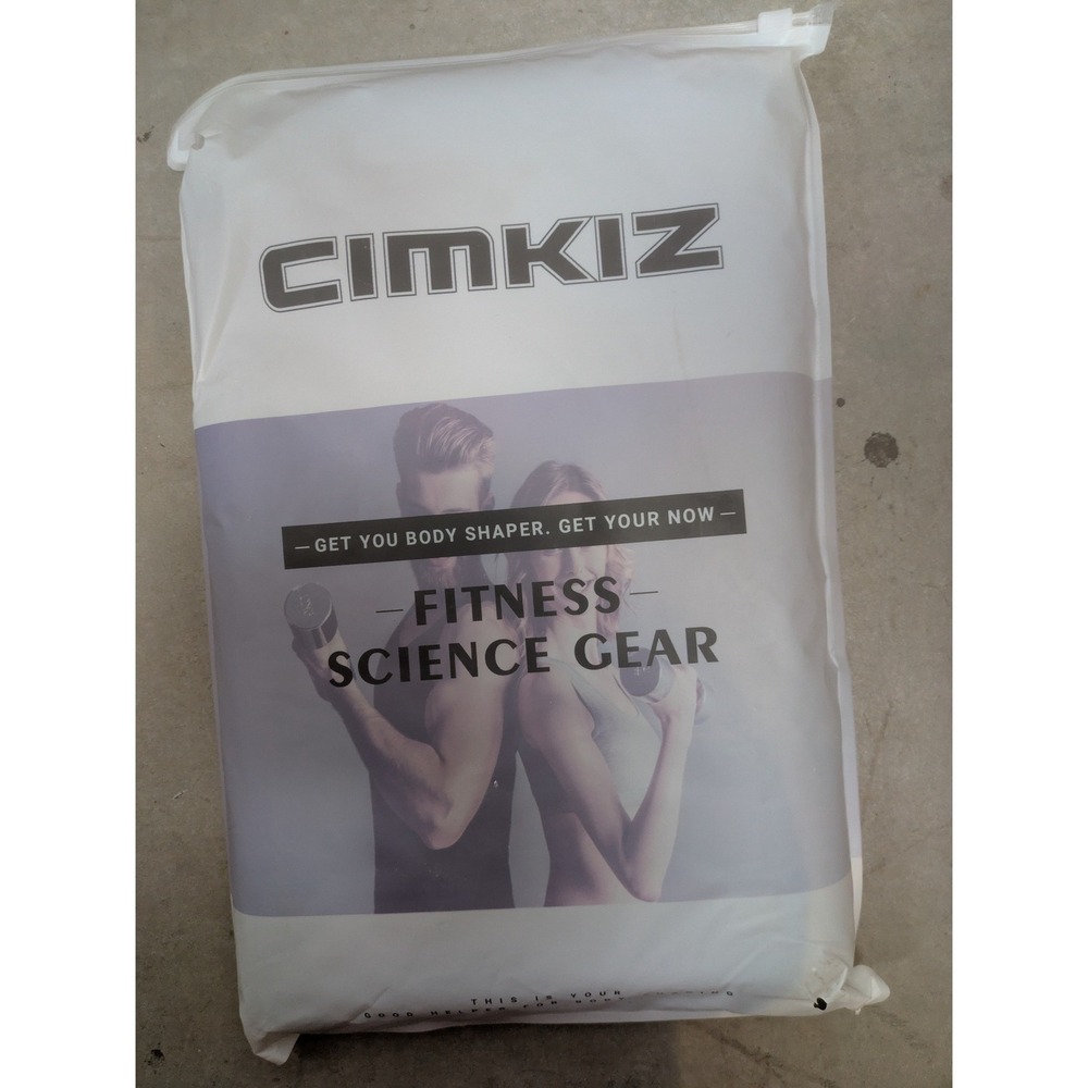NEW Cimkiz Sweat Sauna Body Shaper Zipper Suit Men's XXL Teal Heat Trapping